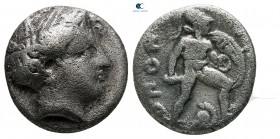 Lokris. Locri Opuntii 360-350 BC. Triobol-Hemidrachm AR
