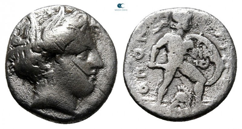 Lokris. Locri Opuntii 360-350 BC. 
Triobol-Hemidrachm AR

14 mm., 2,53 g.

...