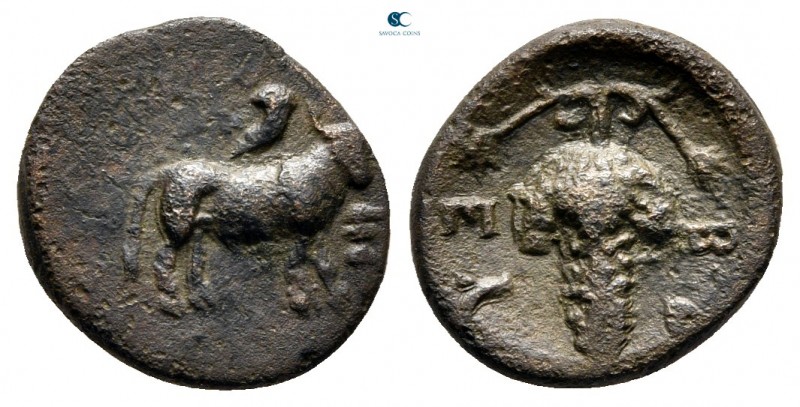 Euboea. Euboian League circa 272-267 BC. 
Bronze Æ

13 mm., 1,71 g.



ve...