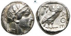 Attica. Athens 449-404 BC. Tetradrachm AR