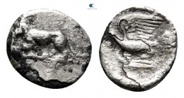 Sikyonia. Sikyon 431-400 BC. Hemiobol AR