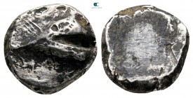 Paphlagonia. Sinope 520-480 BC. Fourrée Drachm