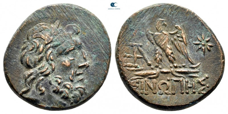 Paphlagonia. Sinope 120-80 BC. 
Bronze Æ

21 mm., 8,11 g.



very fine