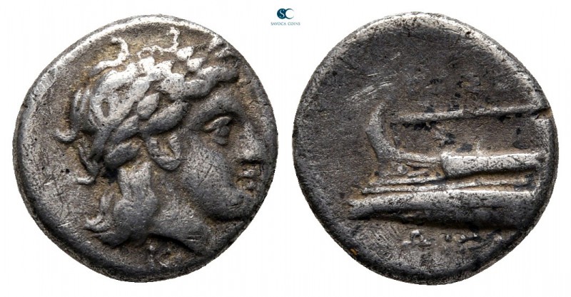 Bithynia. Kios circa 350-300 BC. 
Hemidrachm AR

12 mm., 2,39 g.



very ...