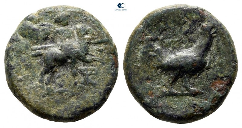 Troas. Dardanos circa 400-250 BC. 
Bronze Æ

12 mm., 2,00 g.



nearly ve...