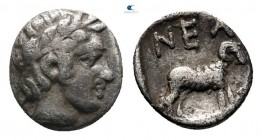 Troas. Neandria circa 400-370 BC. Obol AR