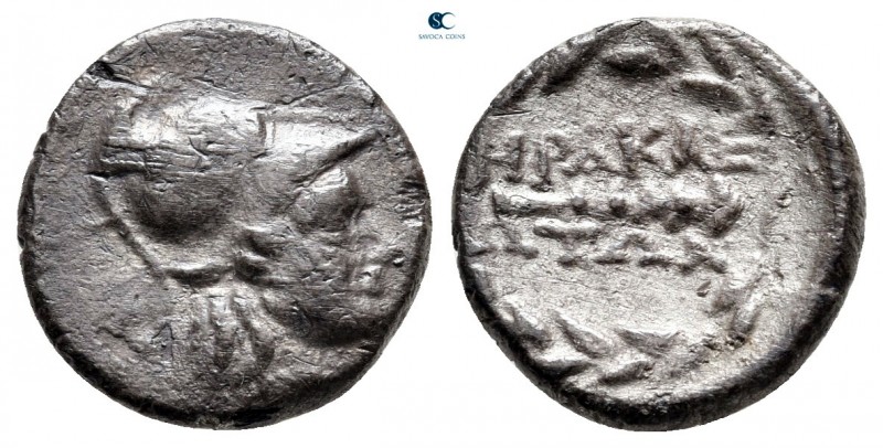 Ionia. Herakleia ad Latmon after 165 BC. 
Tetrobol AR

14 mm., 2,30 g.


...