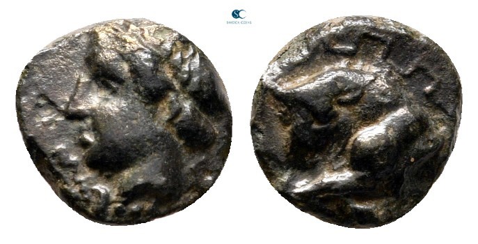 Ionia. Magnesia ad Maeander 400-200 BC. 
Bronze Æ

7 mm., 0,66 g.



very...