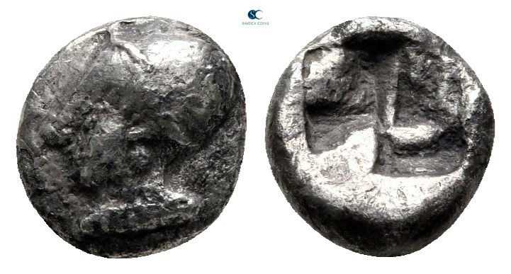 Ionia. Phokaia circa 521-478 BC. 
Diobol AR

8 mm., 1,21 g.



nearly ver...