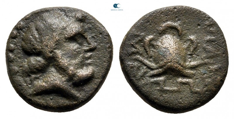 Phrygia. Apameia circa 200-0 BC. 
Bronze Æ

12 mm., 1,84 g.



nearly ver...