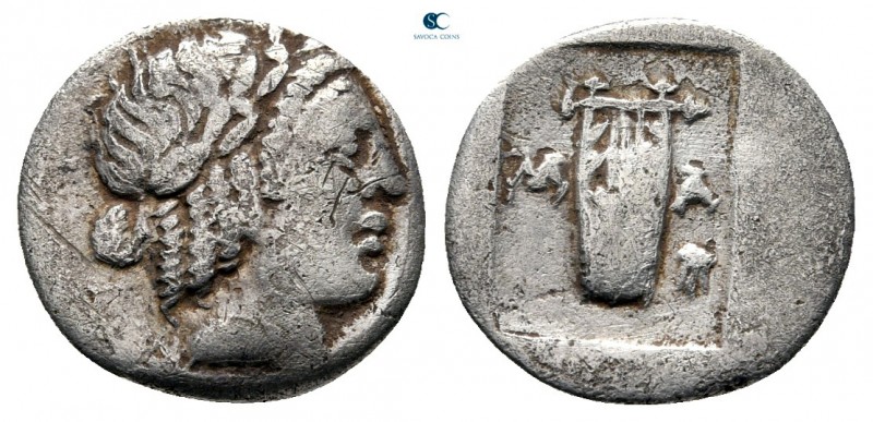 Lycia. Masikytes circa 48-23 BC. 
Hemidrachm AR

13 mm., 1,33 g.



very ...