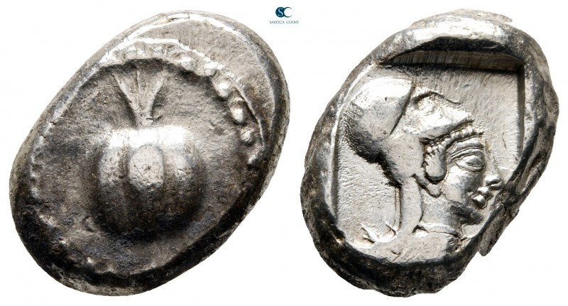 Pamphylia. Side circa 460-430 BC. 
Stater AR

20 mm., 10,98 g.



very fi...