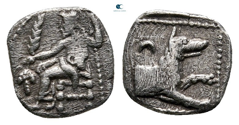 Lycaonia. Laranda circa 324-323 BC. 
Obol AR

10 mm., 0,59 g.



very fin...