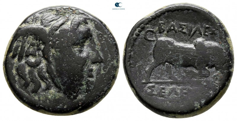 Seleukid Kingdom. Antioch or Sardeis. Seleukos I Nikator 312-281 BC. 
Bronze Æ...