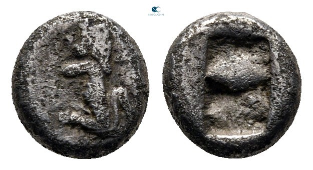 Achaemenid Empire. Sardeis. Time of Darios I to Xerxes II 485-420 BC. 
1/6 Sigl...