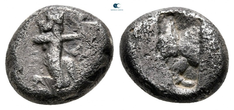 Achaemenid Empire. Sardeis. Time of Darios I to Xerxes II 485-420 BC. 
2/3 Sigl...