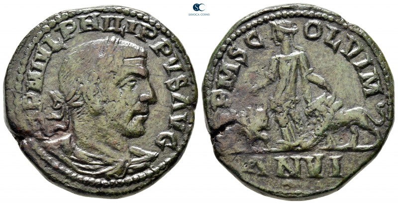 Moesia Superior. Viminacium. Philip I Arab AD 244-249. 
Bronze Æ

30 mm., 19,...