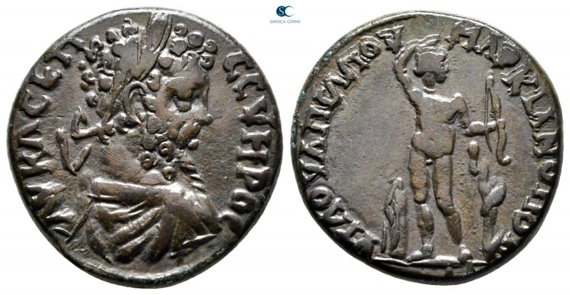 Moesia Inferior. Marcianopolis. Septimius Severus AD 193-211. 
Bronze Æ

25 m...