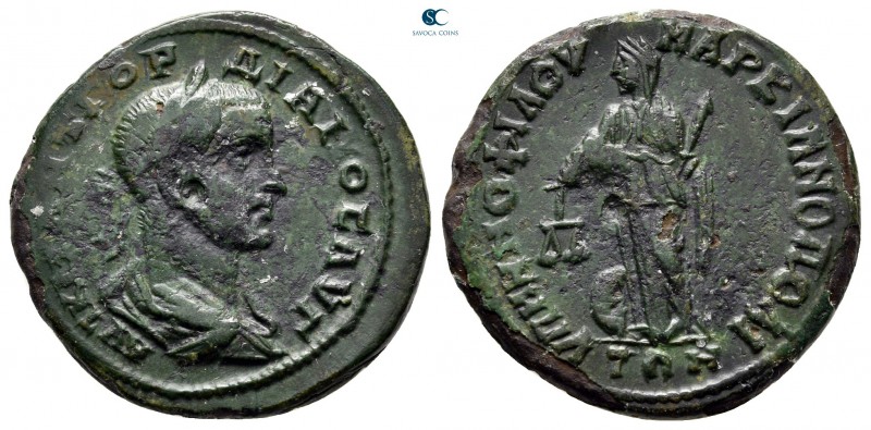 Moesia Inferior. Marcianopolis. Gordian III AD 238-244. 
Bronze Æ

26 mm., 10...