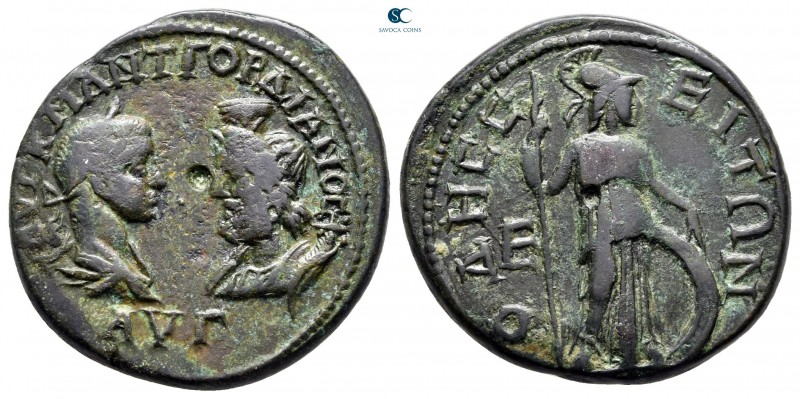 Moesia Inferior. Odessos. Gordian III AD 238-244. 
Bronze Æ

27 mm., 11,46 g....
