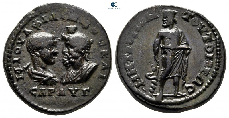 Moesia Inferior. Tomis. Philip II as Caesar AD 244-247. 
Bronze Æ

26 mm., 12...