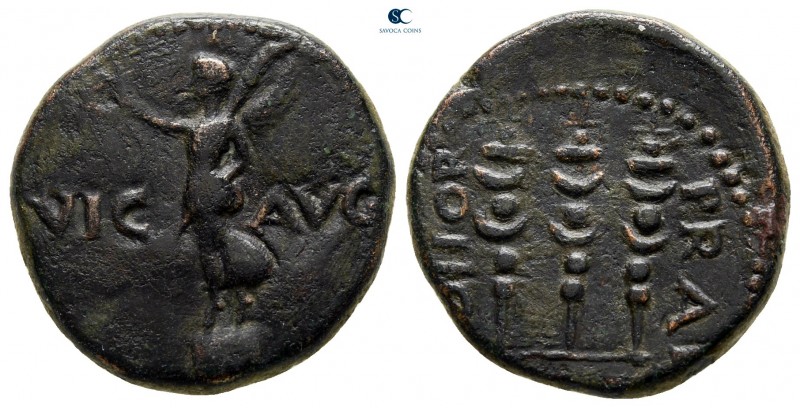 Macedon. Philippi. Pseudo-autonomous issue AD 41-69. 
Bronze Æ

18 mm., 5,34 ...