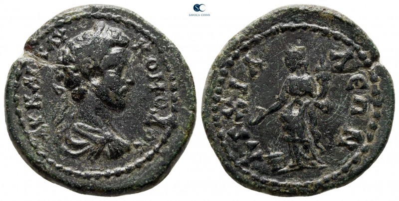 Thrace. Anchialos. Commodus AD 180-192. 
Bronze Æ

22 mm., 6,08 g.



ver...