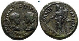 Thrace. Mesembria. Gordian III with Tranquillina AD 238-244. Bronze Æ
