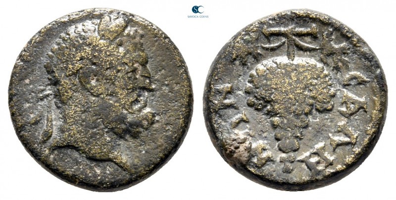 Lydia. Sala. Pseudo-autonomous issue AD 198-217. 
Bronze Æ

13 mm., 3,08 g.
...