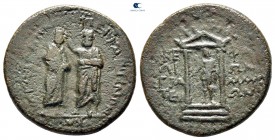 Mysia. Pergamon. Augustus 27 BC-AD 14. Homonoia with Sardeis. ΚΕΦΑΛΙΩΝ (Kephalion), grammateus. Bronze Æ