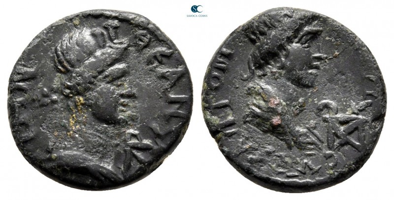 Mysia. Pergamon. Pseudo-autonomous issue AD 40-60. 
Bronze Æ

15 mm., 2,64 g....