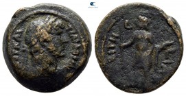 Egypt. Alexandria. Hadrian AD 117-138. ΟΜΒΙΤΗΣ ΝΟΜΟΣ ? (Ombite nome of Upper Egypt). Dated RY 11=AD 126/7. Obol Æ