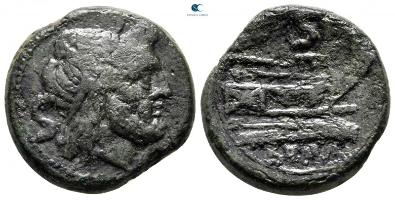 Anonymous after 211 BC. Rome
Semis Æ

25 mm., 16,54 g.



nearly very fin...