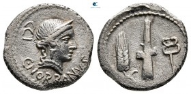 C. Norbanus 83 BC. Rome. Denarius AR