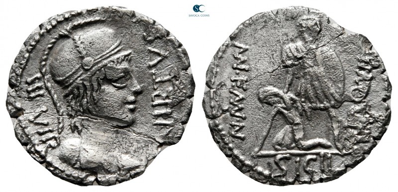 Mn. Aquillius Mn.f. Mn.n 65 BC. Rome
Serrate Denarius AR

19 mm., 3,25 g.

...