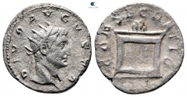 Divus Augustus AD 14. Struck under Traianus Decius AD 249-251. Rome. Antoninianus AR