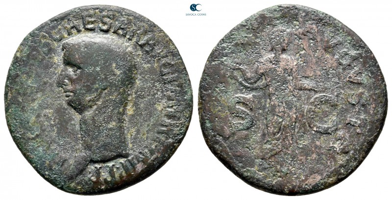 Claudius AD 41-54. Rome
As Æ

29 mm., 9,42 g.



fine