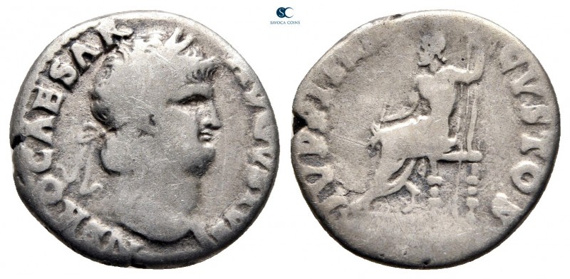 Nero as Caesar AD 50-54. Rome
Denarius AR

16 mm., 2,74 g.



nearly very...