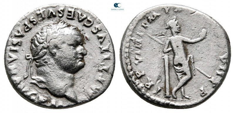 Titus, as Caesar AD 76-78. Rome
Denarius AR

17 mm., 3,05 g.



nearly ve...