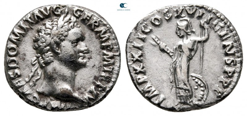 Domitian AD 81-96. Rome
Denarius AR

17 mm., 3,23 g.



nearly very fine