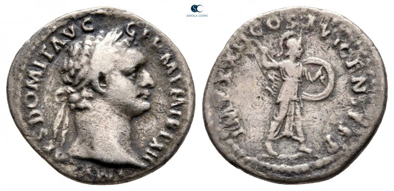 Domitian AD 81-96. Rome
Denarius AR

18 mm., 3,17 g.



nearly very fine