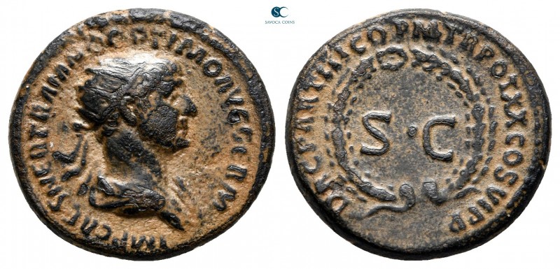 Trajan AD 98-117. Struck in Rome for circulation in Seleucis and Pieria, AD 116....