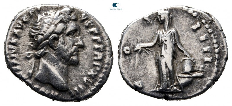 Antoninus Pius AD 138-161. Rome
Denarius AR

18 mm., 3,24 g.



nearly ve...