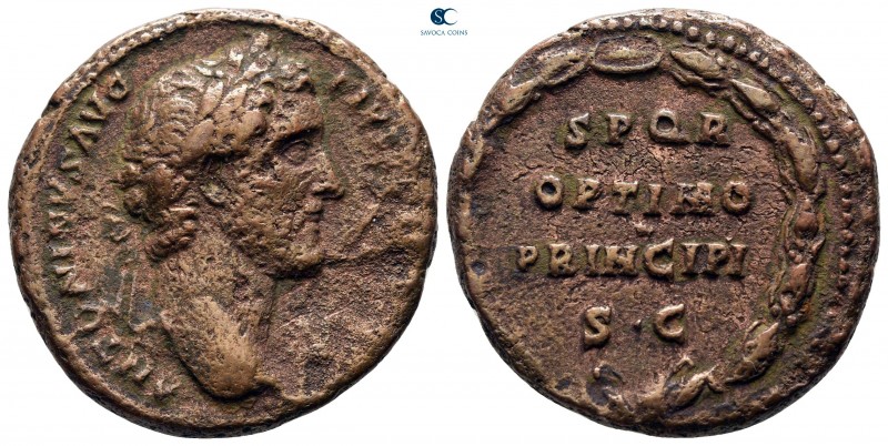 Antoninus Pius AD 138-161. Rome
As Æ

26 mm., 10,95 g.



very fine