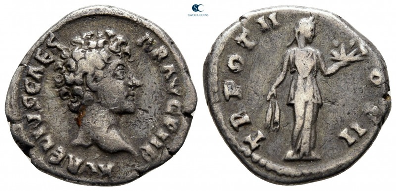 Marcus Aurelius as Caesar AD 139-161. Rome
Denarius AR

18 mm., 3,44 g.


...