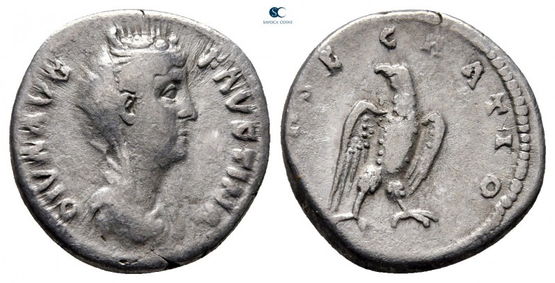 Diva Faustina I AD 140-141. Rome
Denarius AR

17 mm., 3,15 g.



nearly v...