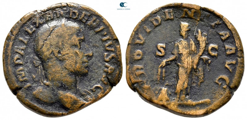 Severus Alexander AD 222-235. Rome
Sestertius Æ

31 mm., 19,04 g.



near...