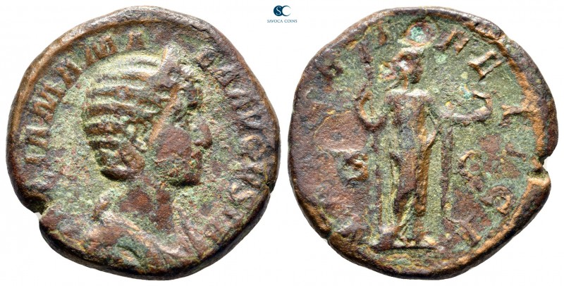 Julia Mamaea AD 225-235. Rome
Sestertius Æ

28 mm., 18,51 g.



nearly ve...