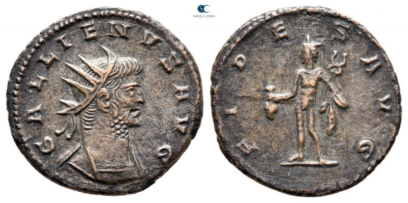 Gallienus AD 253-268. Antioch
Antoninianus Æ

18 mm., 2,99 g.



very fin...