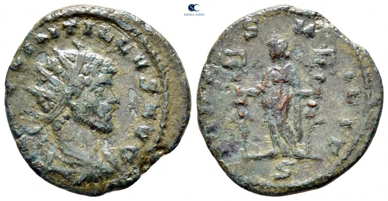 Quintillus AD 270. Mediolanum
Antoninianus Æ

19 mm., 2,85 g.



nearly v...